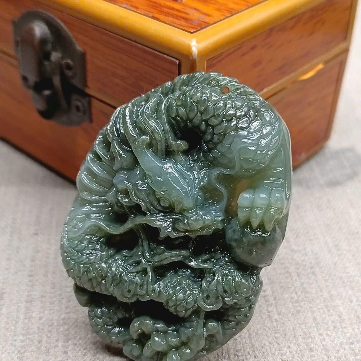  Mặt Ngọc Bích Rồng sưu tầm BKSTCN-9360 