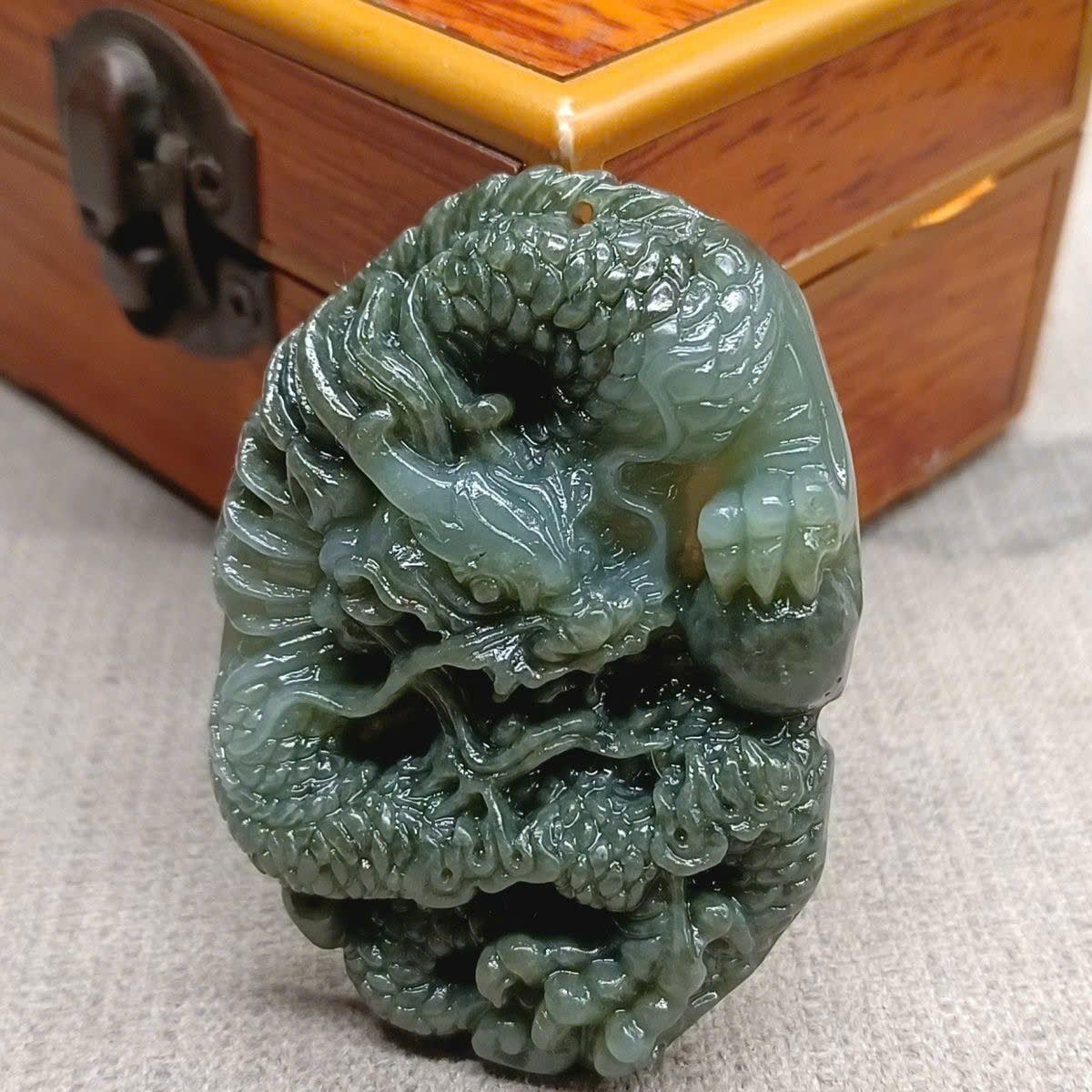  Mặt Ngọc Bích Rồng sưu tầm BKSTCN-9360 