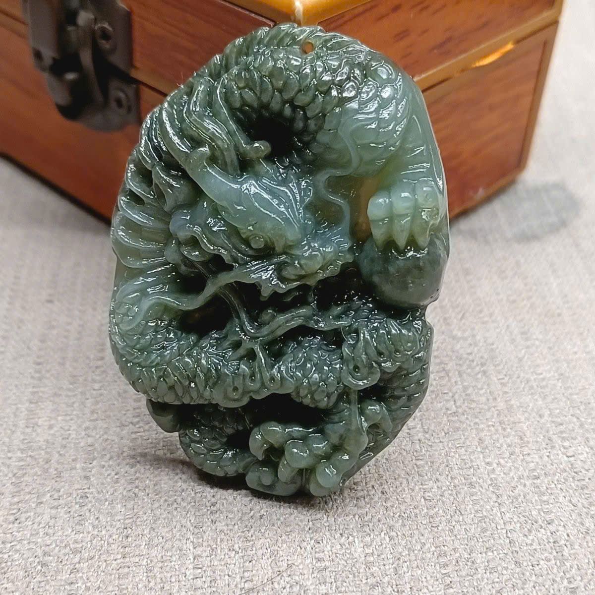  Mặt Ngọc Bích Rồng sưu tầm BKSTCN-9360 