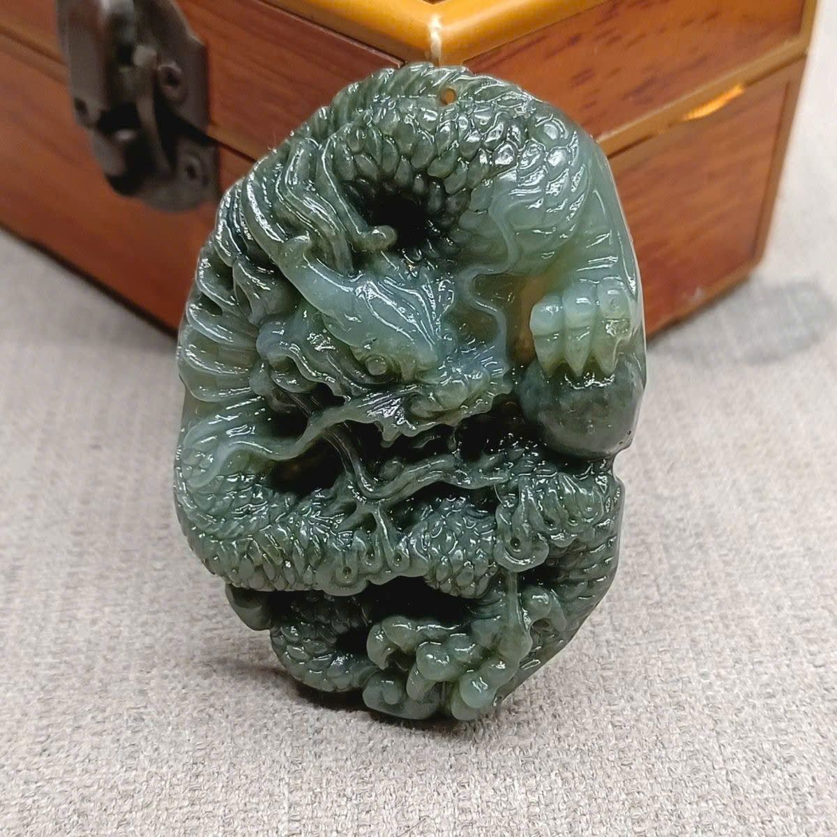  Mặt Ngọc Bích Rồng sưu tầm BKSTCN-9360 