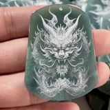  Mặt ngọc bích Bạch Long sưu tầm BKSTCN-9361 