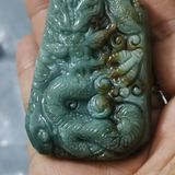  Mặt Rồng Ngọc Bích sắc nét sưu tầm BKSTCN-9362 