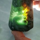  Mặt Rồng Ngọc Bích sắc nét sưu tầm BKSTCN-9362 