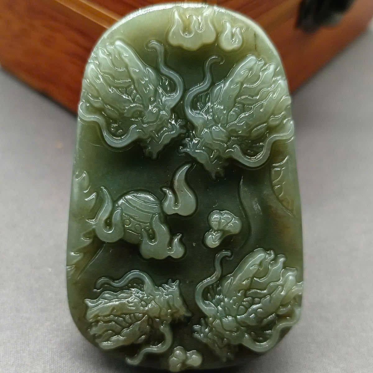  Mặt Ngũ Long Chầu Ngọc sưu tầm BKSTCN-9363 