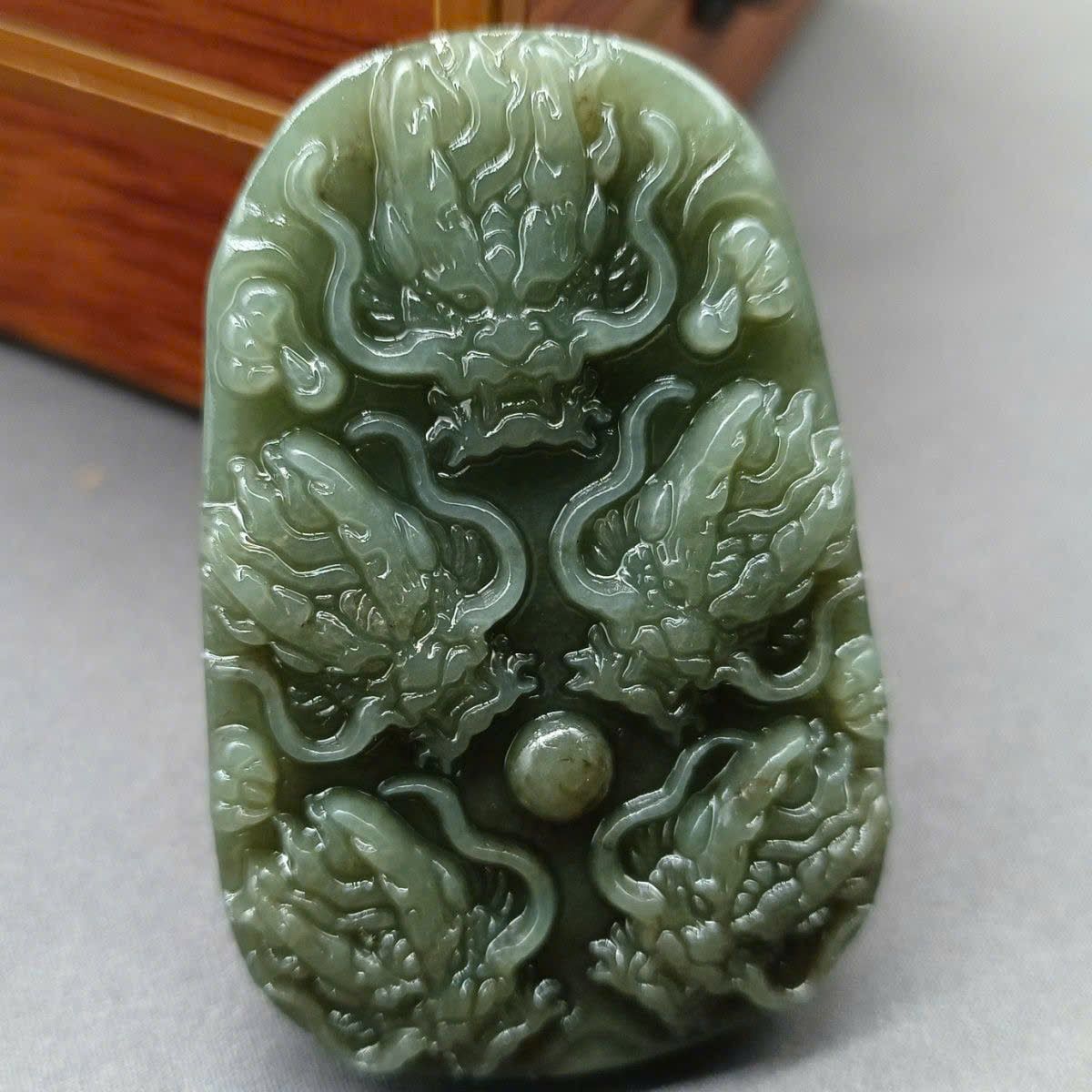  Mặt Ngũ Long Chầu Ngọc sưu tầm BKSTCN-9363 