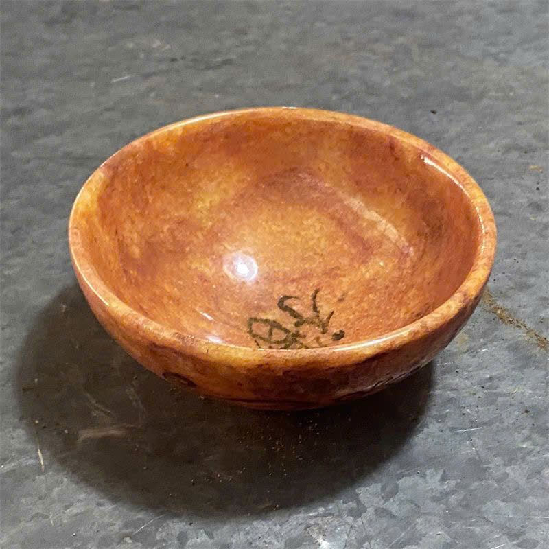  Bát Ngọc đỏ xưa cũ sưu tầm BKSTCN-9365 