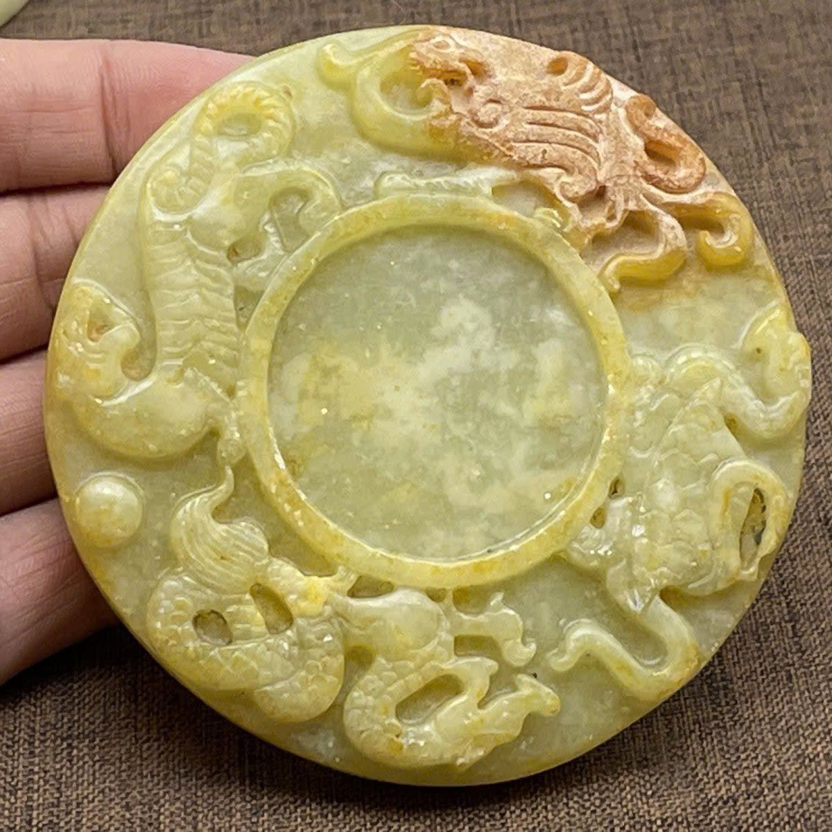  Mặt ngọc Tứ Linh sưu tầm BKSTCN-9372 