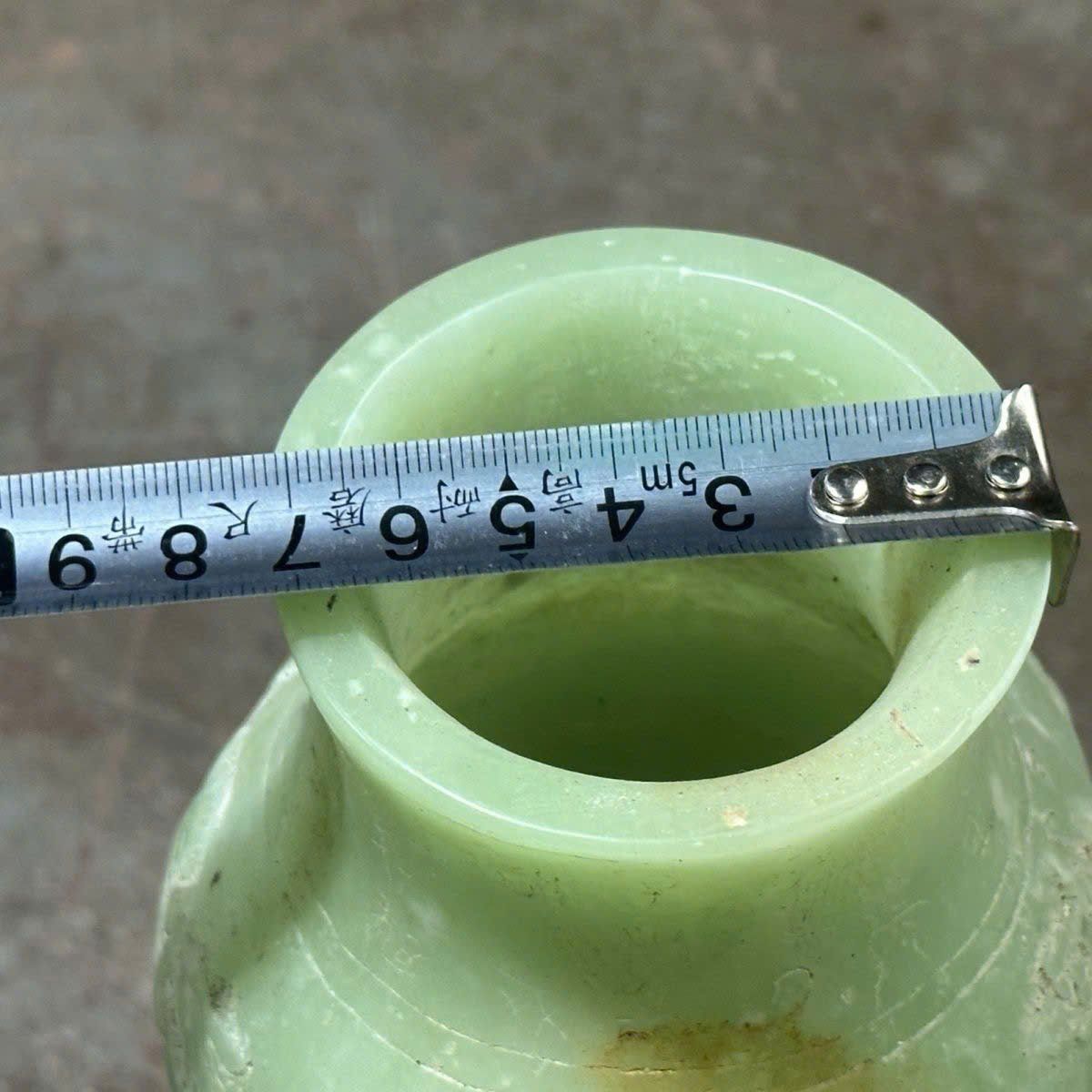  Bình ngọc điêu khắc nguyên khối BKCECN-9411 