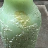  Bình ngọc điêu khắc nguyên khối BKCECN-9411 