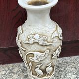  Bình Ngọc cũ sưu tầm Sen Hạc BKCECN-9412 