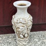  Bình Ngọc cũ sưu tầm Sen Hạc BKCECN-9412 