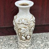  Bình Ngọc cũ sưu tầm Sen Hạc BKCECN-9412 