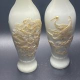  Cặp bình ngọc Rồng Phượng Tùng Hạc BKCECN-9413 