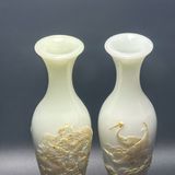  Cặp bình ngọc Rồng Phượng Tùng Hạc BKCECN-9413 