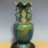  Bình gốm hoạ tiết Phượng Hoàng độc đáo BKCECN-9409 