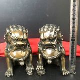  Cặp Lân đồng cũ sưu tầm BKMECN-9409 