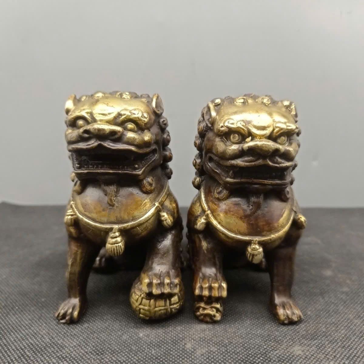 Cặp Lân Vờn Cầu Tài Lộc sưu tầm BKMECN-9410 