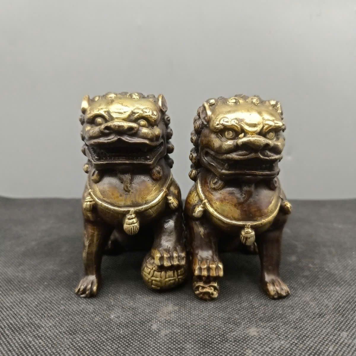  Cặp Lân Vờn Cầu Tài Lộc sưu tầm BKMECN-9410 