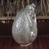  Vò Rượu Bạc hình Đầu Rồng sưu tầm BKMECN-9411 