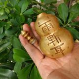  Hồ lô đồng khắc chữ cổ nguyên chất đồng cũ BKMECN-9419 