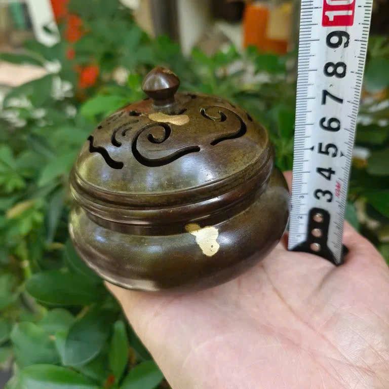  Lư đồng thau cũ sưu tầm BKMECN-9420 