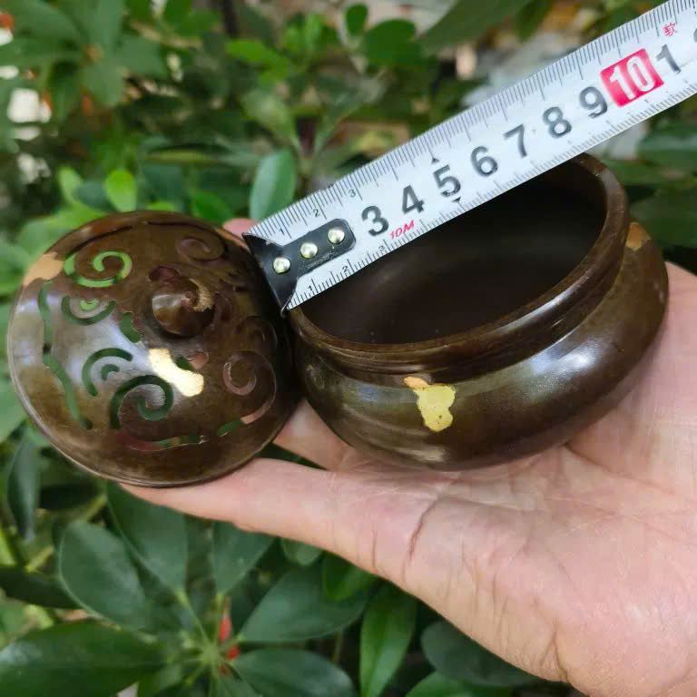  Lư đồng thau cũ sưu tầm BKMECN-9420 