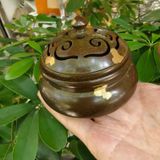  Lư đồng thau cũ sưu tầm BKMECN-9420 