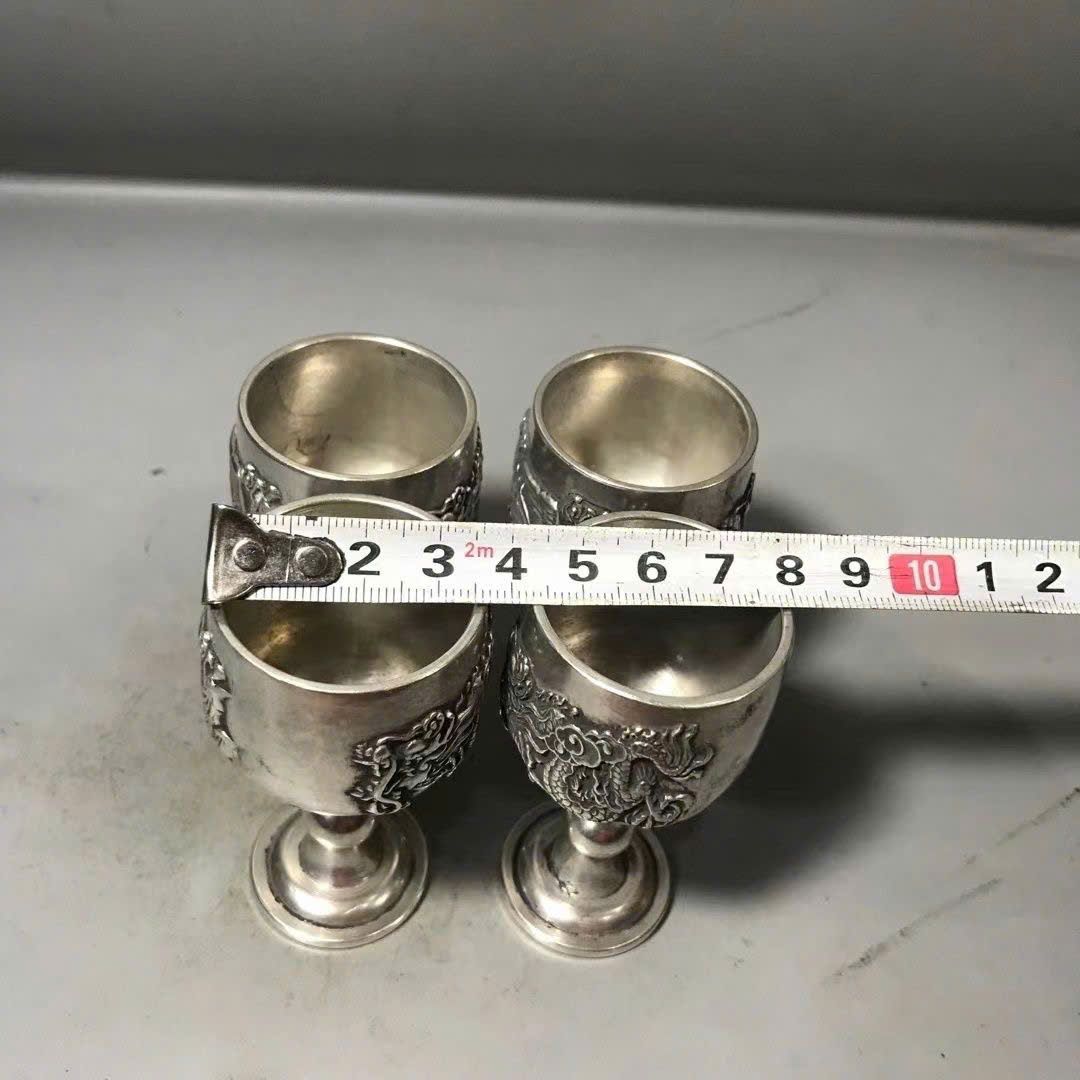  Bộ trà Bạc Cũ sưu tầm BKMECN-9424 