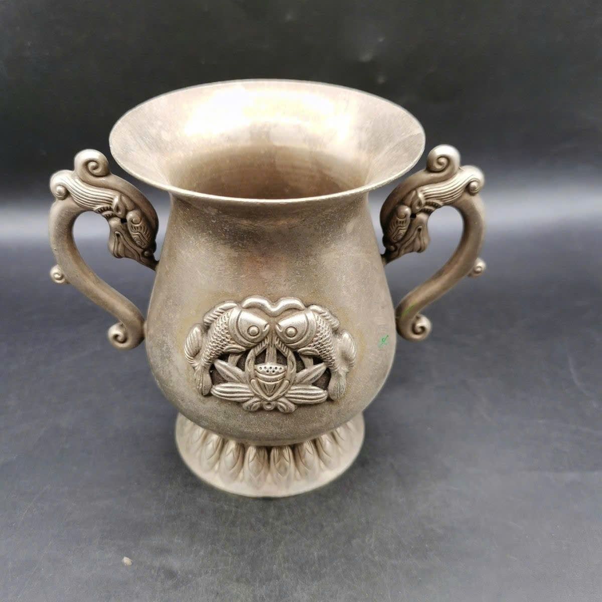  Bình hai quai Cá Chép Liên Hoa BKMECN-9425 