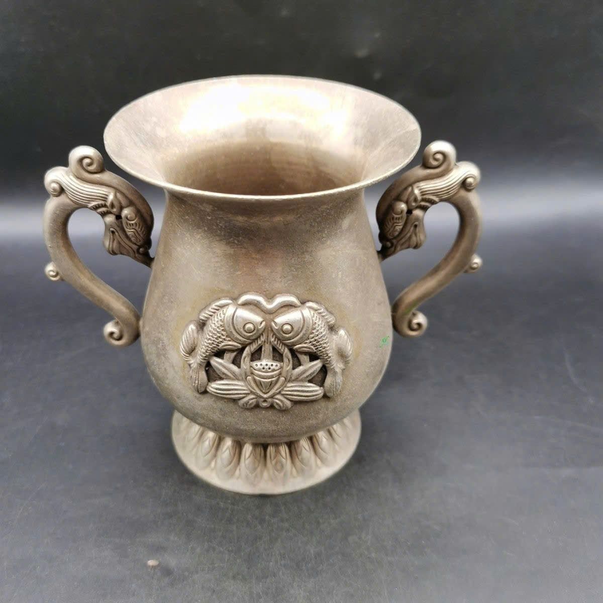  Bình hai quai Cá Chép Liên Hoa BKMECN-9425 