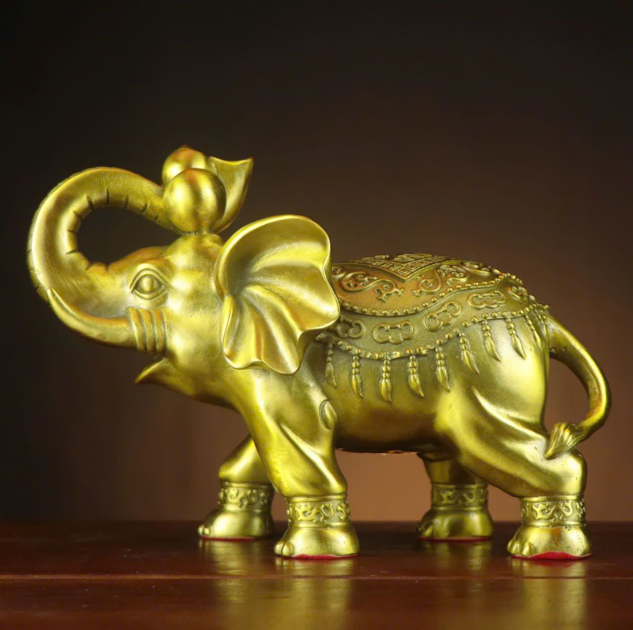  Tượng Voi đồng nguyên chất BKMECN-9421 