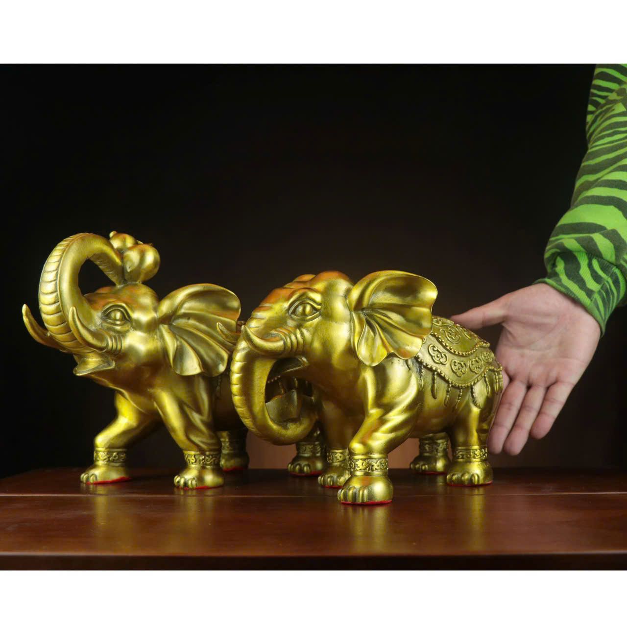  Tượng Voi đồng nguyên chất BKMECN-9421 