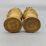  Cặp bình Rồng Phượng đồng cũ sưu tầm BKMECN-9428 