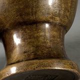  Bình đồng cũ tai Sư Tử sưu tầm BKMECN-9429 