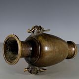  Bình đồng cũ tai Sư Tử sưu tầm BKMECN-9429 