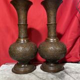  Cặp bình đồng cũ sưu tầm BKMECN-9432 