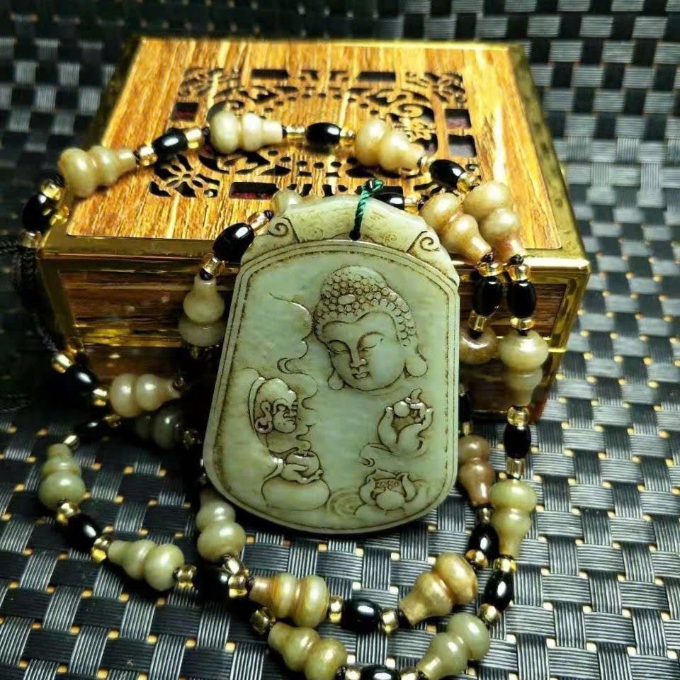  Chuỗi dây Ngọc mặt Phật sưu tầm BKSTCN-9376 