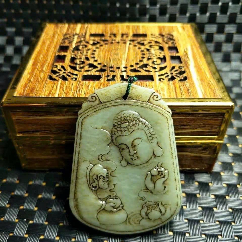  Chuỗi dây Ngọc mặt Phật sưu tầm BKSTCN-9376 