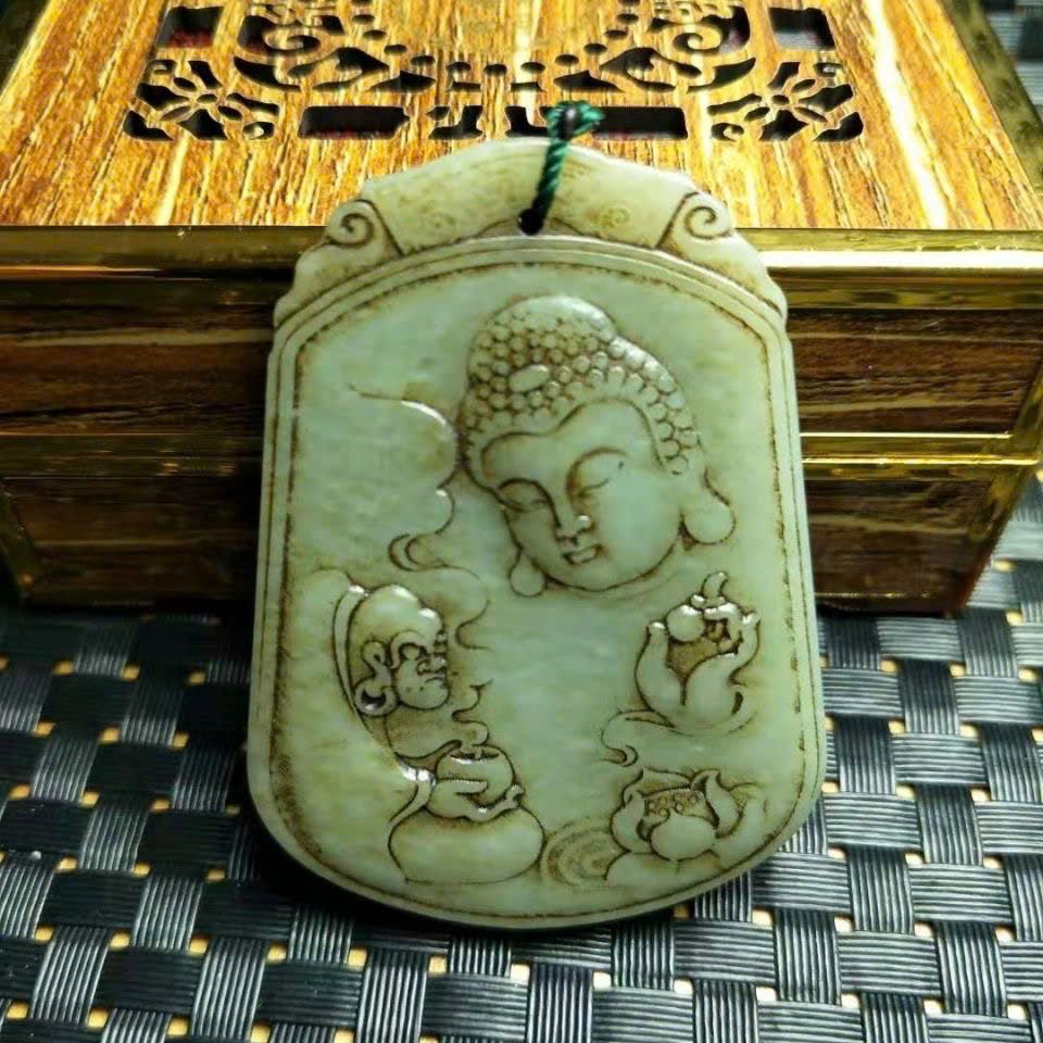  Chuỗi dây Ngọc mặt Phật sưu tầm BKSTCN-9376 