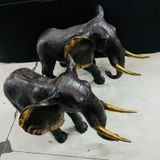  Cặp Voi Đồng Dã Tượng có Ngà BKMECN-9511 