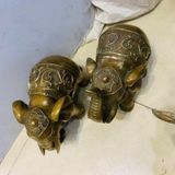  Cặp Voi Đồng chất liệu đồng thau BKMECN-9510 