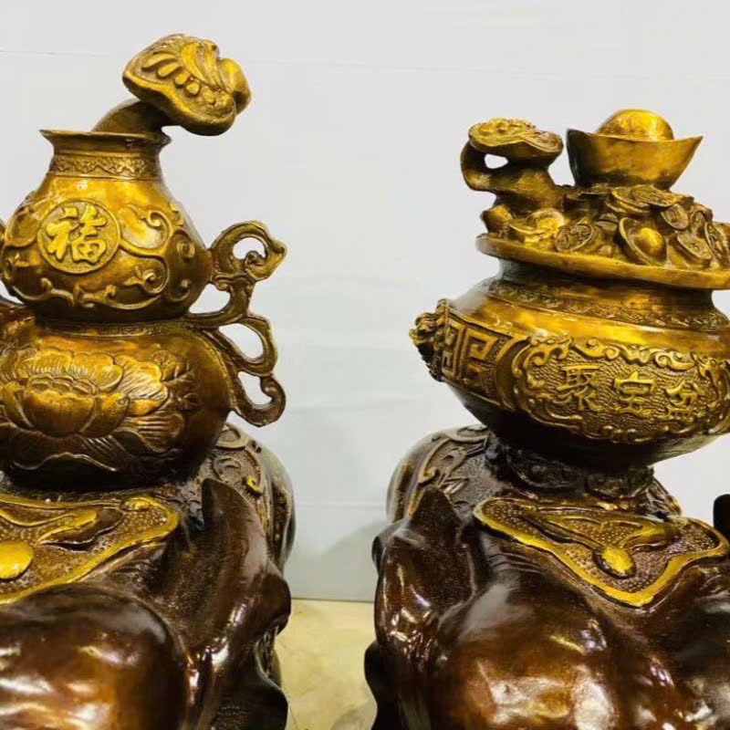  Cặp voi đồng Tài Lộc – Trường Thọ BKMECN-9509 