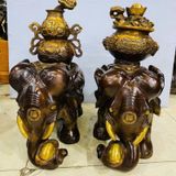  Cặp voi đồng Tài Lộc – Trường Thọ BKMECN-9509 