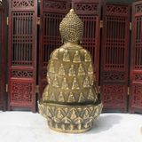  Tượng Phật Kết Ấn Đồng Cũ BKMECN-9441 