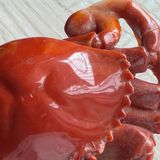  Tượng Cua Ngọc màu đỏ BKSTCN-9378 