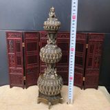  Tháp Vạn Phật đồng cũ sưu tầm BKMECN-9443 