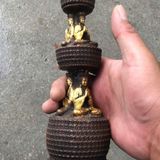  Tháp Vạn Phật Đồng Cũ Mạ Vàng BKMECN-9445 