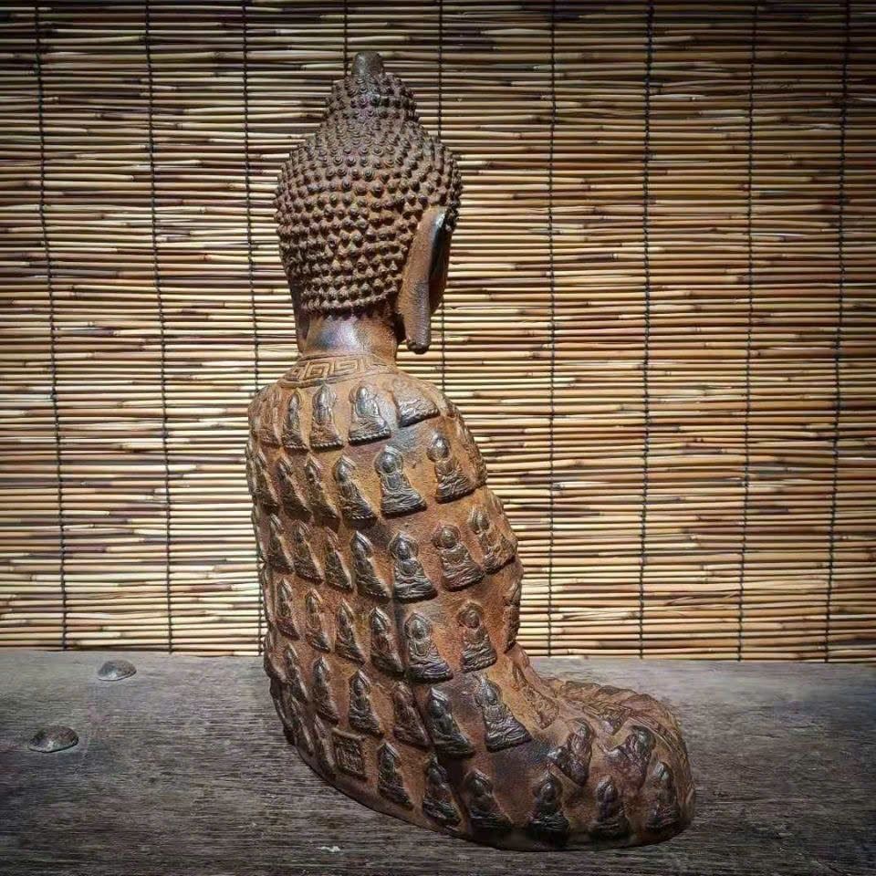  Tượng Phật đá cổ sưu tầm BKMECN-9450 