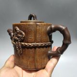  Ấm tử sa dáng Trúc sưu tầm BKCECN-9412 