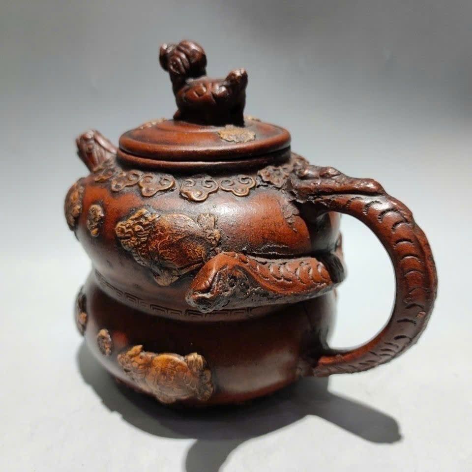  Ấm Tử Sa họa tiết Rồng sưu tầm BKCECN-9413 